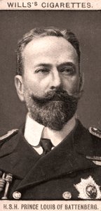H.S.H Prins Louis av Battenberg, 1908. av WD and HO Wills