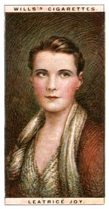 Leatrice Joy 1893-1985, amerikansk skådespelerska, 1928. av WD and HO Wills
