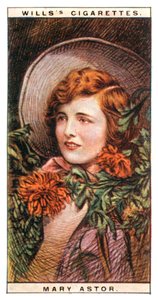 Mary Astor 1906-1987, Oscar-belönt amerikansk skådespelerska, 1928.