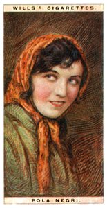 Pola skådespelerska 1894-1987, polsk skådespelerska, 1928.