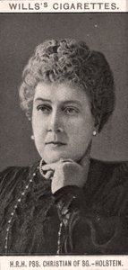 Prinsessan Christian av Schleswig-Holstein, 1908 av WD and HO Wills