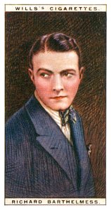 Richard Barthelmess 1895-1963, amerikansk filmstjärna, 1928. av WD and HO Wills