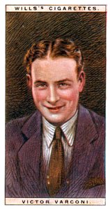 Victor Varconi 1891-1976, ungersk skådespelare, 1928. av WD and HO Wills