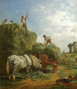 Höslagning i Kingweston av W.H. Hopkins