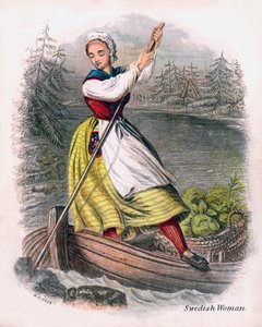 Svensk kvinna rodd, 1809.