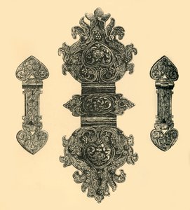 Boklås i silver, 1881. av W. E. Mackaness