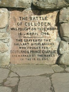 Culloden Moor Battlefield Memorial, tidigt 2000-tal (foto)