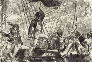 Sjöstrid (litho) av John Ward Dunsmore
