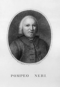 Porträtt av Pompeo Neri (1706-1776), italiensk jurist och politiker, etsning av Benedetto Bordiga (1768-1847) efter teckning av Francesco Sabatelli (1803-1829) av John Ward Dunsmore