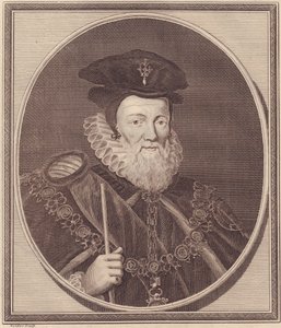 Porträtt av William Cecil av John Ward Dunsmore