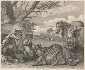Lejonet, räven och gässen