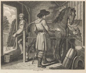 Pack-hästen och bäraren