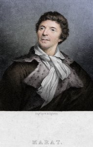 Jean-Paul Marat 1743-1793, läkare, vetenskapsman och politisk teoretiker, c1830