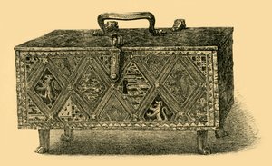 The Valence Casket, c1305-1312, 1881. av W. Harbutt