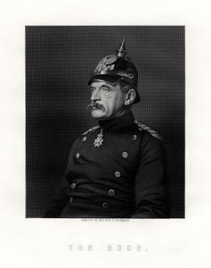 Albrecht Theodor Graf Emil von Roon, preussisk soldat och politiker, 1800-talet. av W. Holl