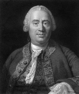 David Hume, skotsk filosof, ekonom och historiker från 1700-talet, 1845