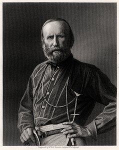 Giuseppe Garibaldi, italiensk patriot, 1800-talet