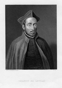 Ignatius av Loyola, överordnad general för Jesu sällskap av W. Holl
