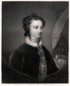 Mary Stuart, skottens drottning, 1800-talet av W. Holl