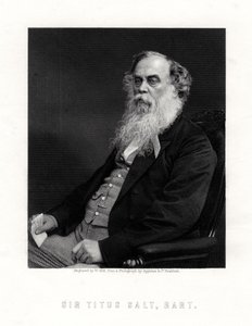 Sir Titus Salt, brittisk tillverkare och välgörare, 1800-talet. av W. Holl