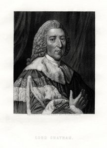 William Pitt, 1:e earl av Chatham, brittisk whigstatsman, 1800-talet. av W. Holl
