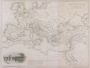 Romarriket, ca 1850 av W Hughes