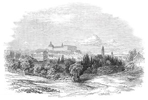Gotha - från Hans Kungliga Höghet Prins Alberts teckning, 1845.