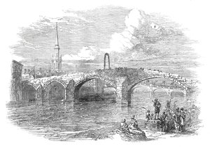 The Brigs of Ayr, 1844. av W. J. Linton