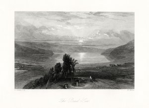 Döda havet, 1800-talet