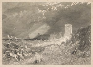 Ingång till Fowey Harbour, Cornwall