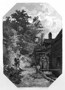 Jacob van Ruysdael, holländsk landskapsmålare från 1600-talet, c1870.