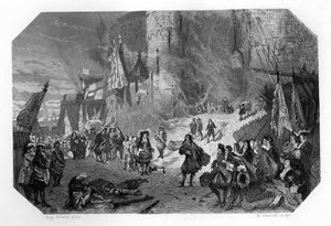 Menno van Coehoorn, holländsk soldat och militäringenjör, vid belägringen av Namur, 1692, c1870