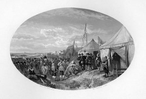 Den första ostindiska legationen i Nederländerna, 1602, c1870