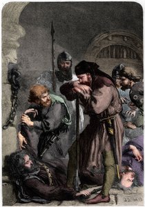 "Richard II:s död", 1861 av W Thomas