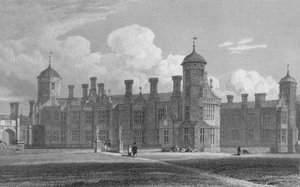 Cobham Hall, North West View Kent, 1823