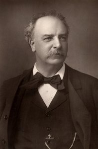 ""Charles Santley (1834-1922) engelsk baryton (woodburytyp). av W. and D. (after) Downey