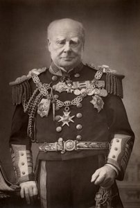 ""Henry Keppel (1809-1904) engelsk amiral och hovman. (woodburytype) av W. and D. (after) Downey