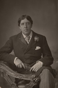 Porträtt av Oscar Wilde