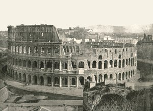 Colosseum, Rom, Italien, 1895. av W and S Ltd