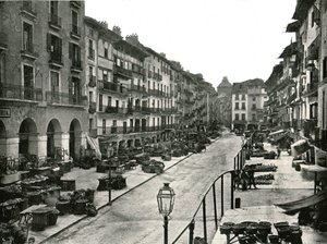 Marknaden, Zaragoza, Spanien, 1895. av W and S Ltd