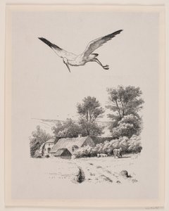 Illustration för Christian Winther, "Chresten och Lene"