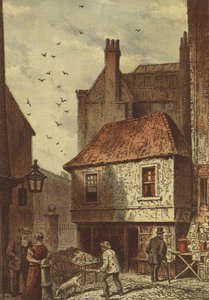 Old Shop, Clare Market (chromolitho) av Waldo Sargeant