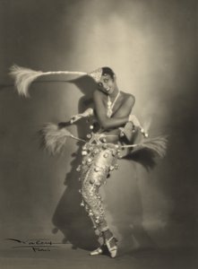 Josephine Baker, ca 1927 (silvertryck av gelatin)