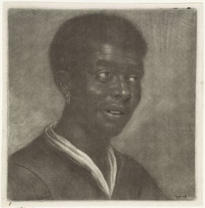 Huvud av en svart man, ca 1660-70 av Wallerant Vaillant
