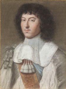 Porträtt av Ludvig XIV, kung av Frankrike 1638-1715, 1660.