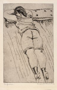 Repose av Walt Kuhn