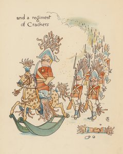 Illustration till Legends for Lionel av Walter Crane (färglitografi) av Walter (after) Crane