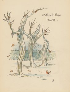 Illustration till Legends for Lionel av Walter Crane (färglitografi) av Walter (after) Crane
