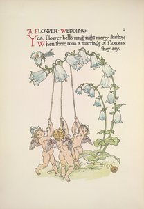 Ett blomsterbröllop av Walter Crane
