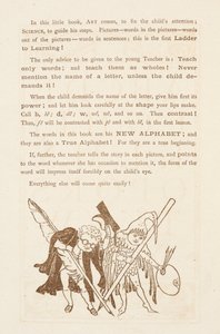 Ge råd om att lära alfabetet. The Golden Primer. av Walter Crane